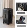 26-inch 5-Wheel Charging Luggage with Cup Holder