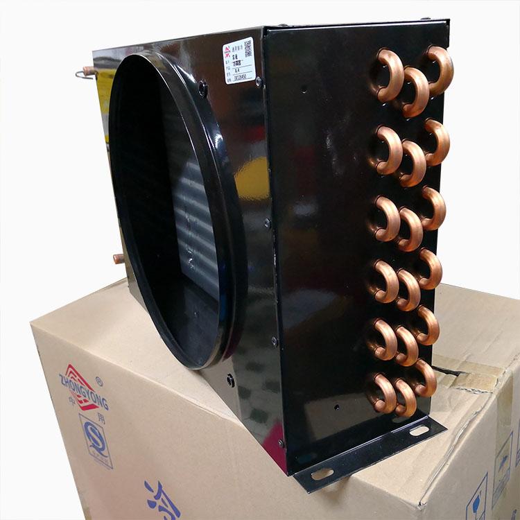 1 Hp Large 1 Freezer Freezer Air Conditioner Condenser Air Cooled Water Cooled Aluminum Fin Copper Tube Radiator Heat Exchanger