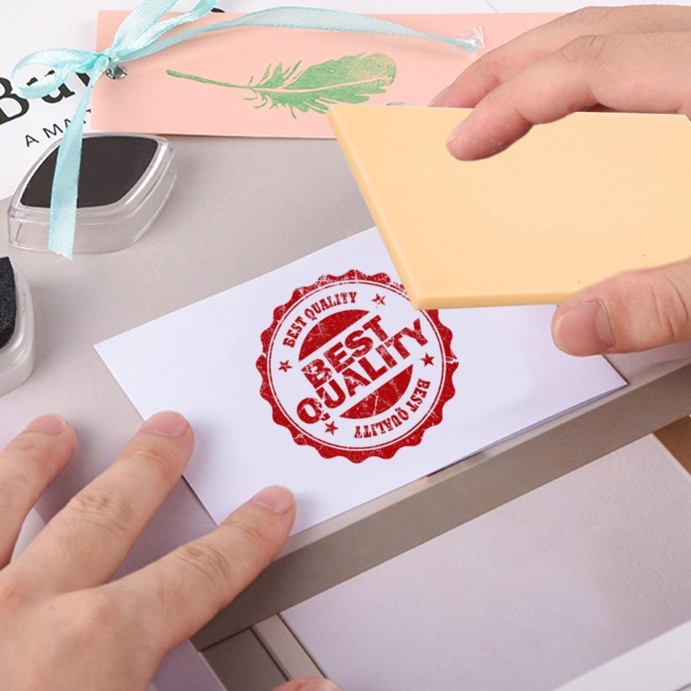 Thin Engraving PVC DIY Eraser Block 15 x 10 x 0.8cm Stamp Carving Block Scrapbook