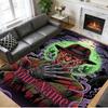 Crystal Velvet Rug Custom Name Text, Soft Non Slip Floor Mat Home DecorA Nightmare On Elm Street Freddy Krueger
