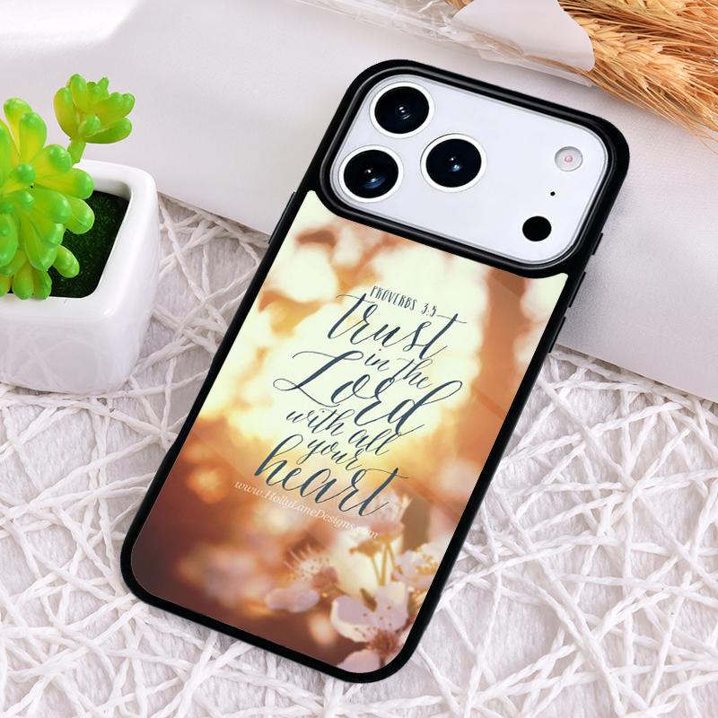 Jesus God Bible Quotes Phone Case for iPhone 17 Air 16 15 11 12 14 13 Pro Max Shockproof Cover