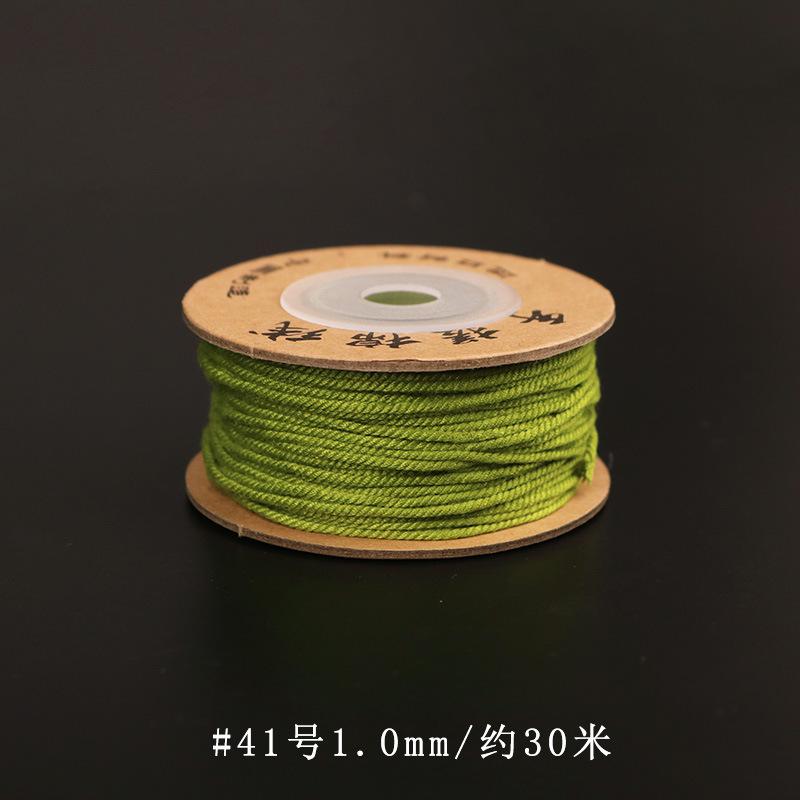 Filo di Cotone Tibetano Strofinato a Mano, Braccialetti Intrecciati a Mano, Stelle Luna, Perle Bodhi Buddha, Nappe, E Fili da Gioco