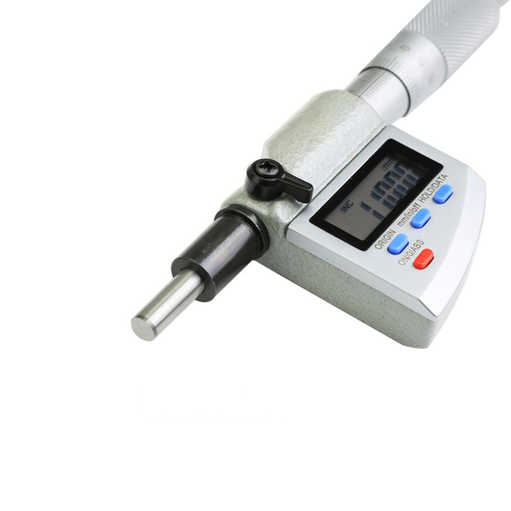 0-1" Digital Electronic Micrometer with Large Display Micrometer 0.001mm Micrometer Gauge Measure Tools