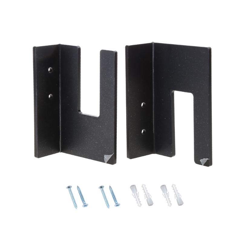 1 Pair Acrylic Skateboard Display Rack Wall Stand Fixed Mount Indoor Floating Skateboards Storage Bracket Decoration
