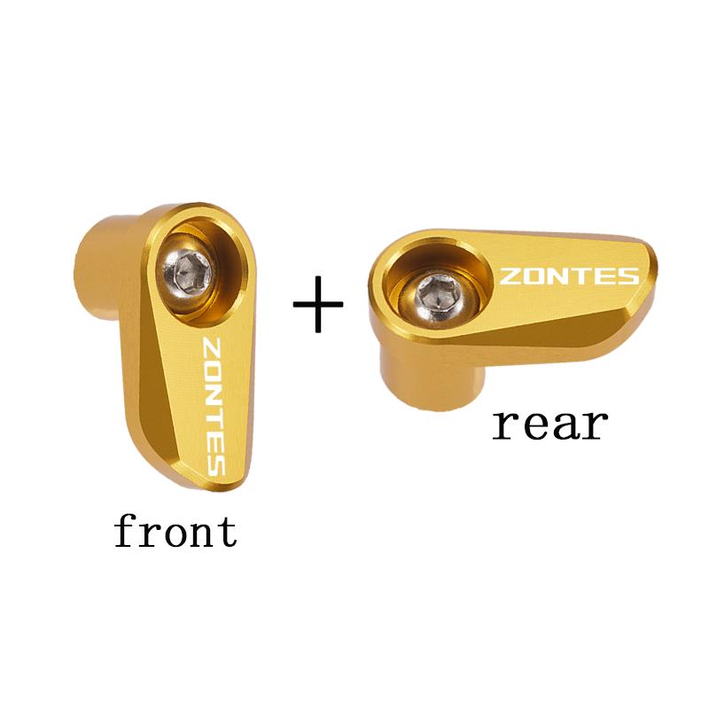 Motorcycle CNC Aluminum Front Rear Wheel ABS Sensor Guard Protection Accessories For ZONTES 368G 368D 368E 368M 368K 350D 350E