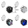 Magnetische Zirkonia Stecker Ohrclips für nicht durchstochene Ohren