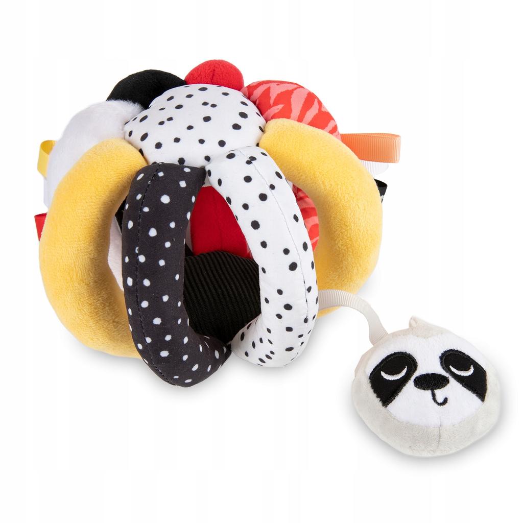 Sensory Ball With Rattle And Squeak Canpol 68/089