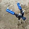 Universal Double Rod Ground Spike Fishing Rod Holder Tripod