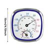 Innen-Temperaturanzeige Haushalts-Luftfeuchtigkeitsmesser 2-in-1 Celsius/Fahrenheit Thermometer und Hygrometer für Zuhause Büro Bibliothek