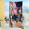Rock Star Night Beach Towel Super Soft Microfiber Quickdry Fabric Comfortable Lightweight