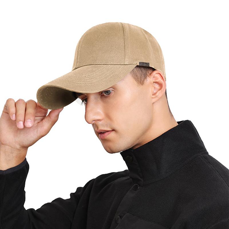 Men's Spring Autumn Solid Color Baseball Cap