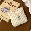 Cute Cartoon Embroidered Period Pad Bag - Portable Menstrual Cup & Sanitary Napkin Holder
