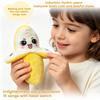 Interactive Plush Musical Toy with Motion Sensor Shape Soft Fabric Novelty Sound Feature for Kids and Adults
