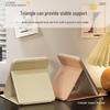 LED Folding Makeup Mirror with Comb – Compact, Lighted, and Convenient for Desktop Use
