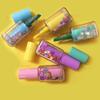5Pcs Set Mini Sequin Nail Polish Bottle Highlighter Cute Kawaii Fluorescent Pen Art Graffiti Marker Painting Drawing Stationery