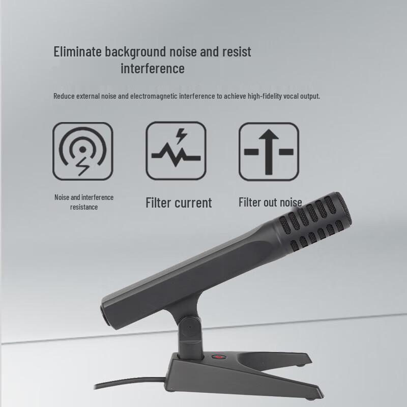 797audio CR819H Professional Wired Desktop Gooseneck Conference Microphone (CN version)