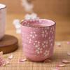 Japanse Stijl Vintage Keramiek Kersentakken Sakura Bloesem Drinkgerei Theekopje Waterbeker Aardewerk Beker