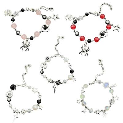 Schöne Anhänger-Armbandkette Einzigartiges Perlenarmband für den Alltag oder Partys