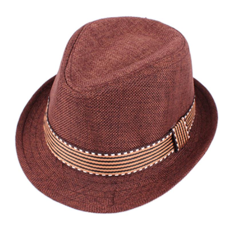 Autumn Boys Girls Children Solid Sun Hats Caps Toddler British Jazz Style Fedoras Headwear
