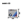 Zinc Alloy Styling Car Body Trunk Emblem Sticker Accessories For BMW E46 E90 E60 F30 F10 E39 E36 E87 F20 E90 E70 M3 M5 M6 G20 Z3 AQ3