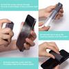 2 in 1 Touch Screen Mini Screen Cleaner Spray Empty Bottle Set Dust Remover Polish Cleaning Tools for Phone Laptop Cleaning Kit