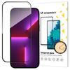 Wozinsky Super Wytrzymałe Szkło Hartowane Full Glue Na Cały Ekran Z Ramką Case Friendly Iphone 14 Pro Czarny
