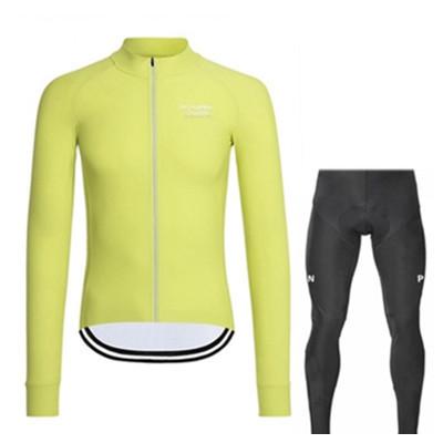 Autumn and Winter Long-sleeved Cycling Shirt Mountain Road Cycling Suit Strap Set 2026 Autumn Breathable Cycling Suit Set