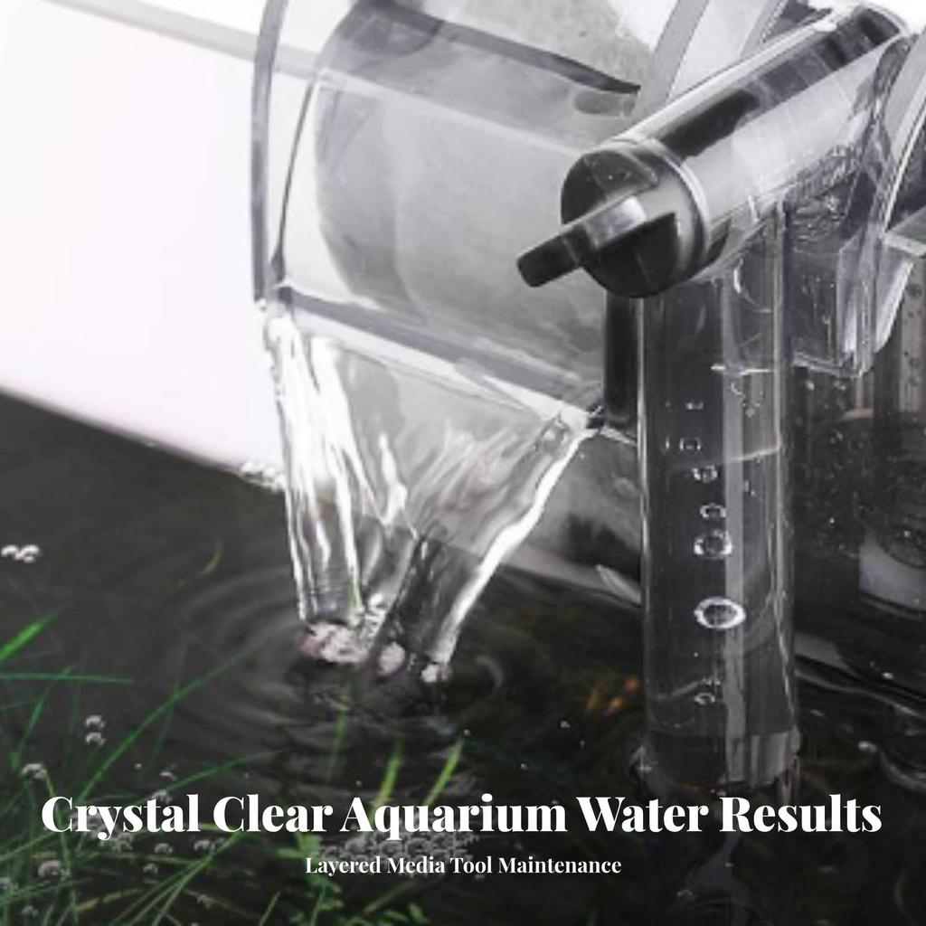 Clear ExternalHanging Clarifier With | Construction, for Home Aquariums Hj06