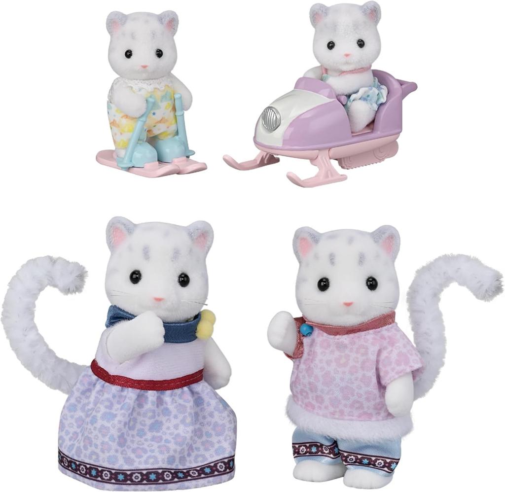 Sylvanian Families Snow Leopard Family FS-55 Calico Critters Epoch Japan