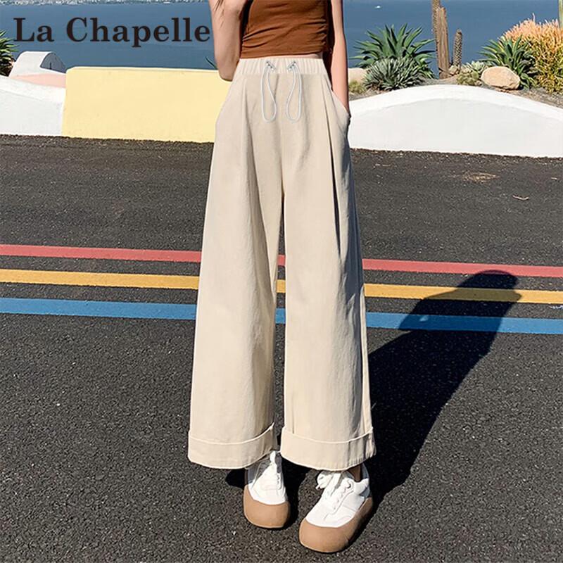 La Chapelle Maternity Wide-Leg Cropped Trousers