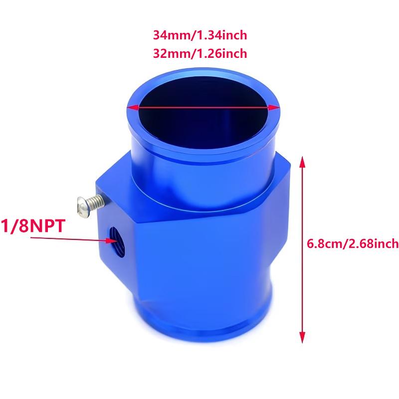 New Type Of Water Temperature Sensor Adapter / Universal Automotive Parts, Engine Compartment Water Temperature Gauge Accessory