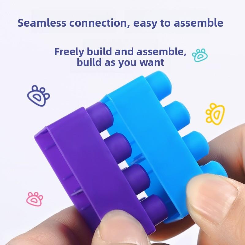 Classic Large Block Building Set With Diy Creativity For Toddler Learning And Early Education