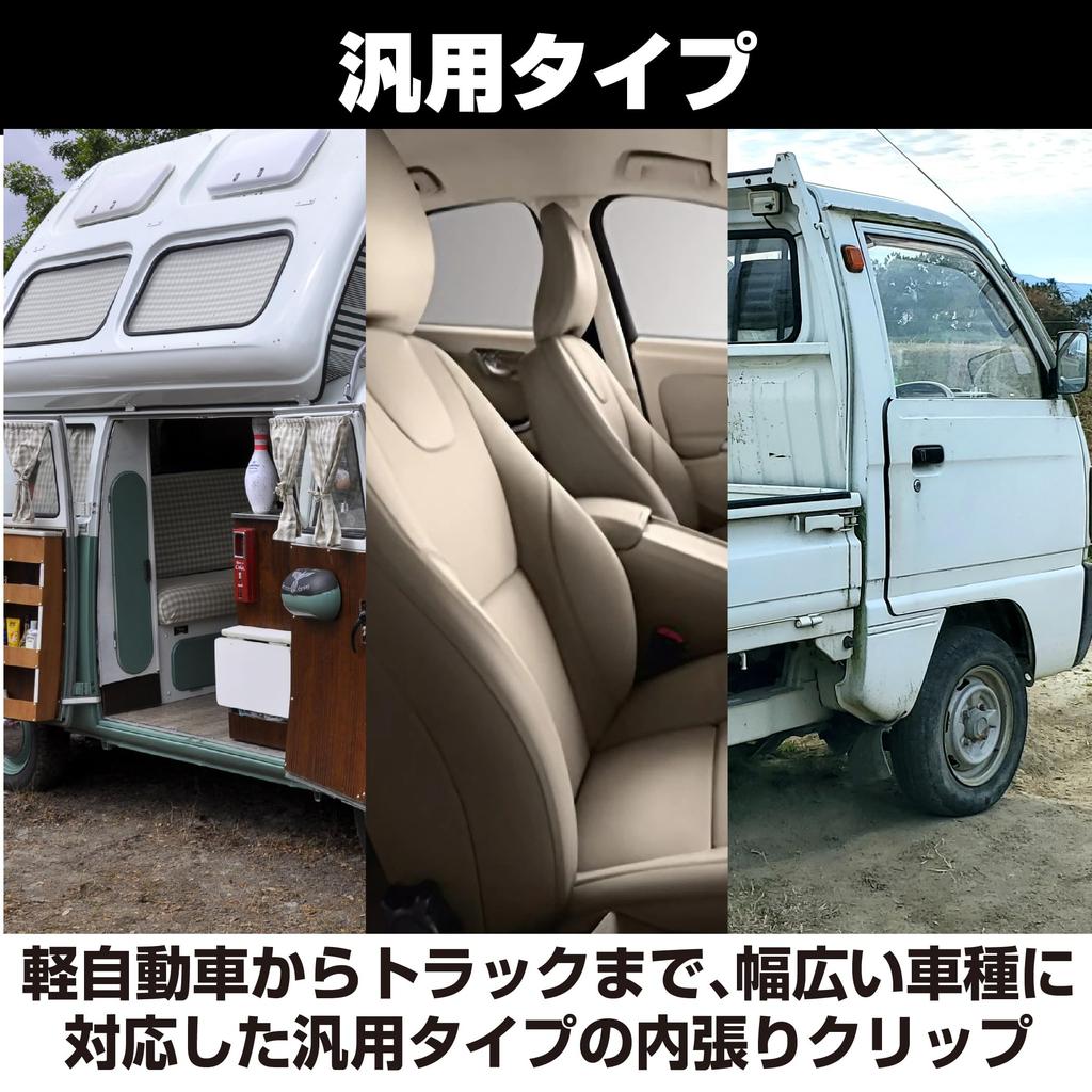 HAMILO 40 kusů Podložkový klip pro auto, nákladní auto, panel, náhradní díly