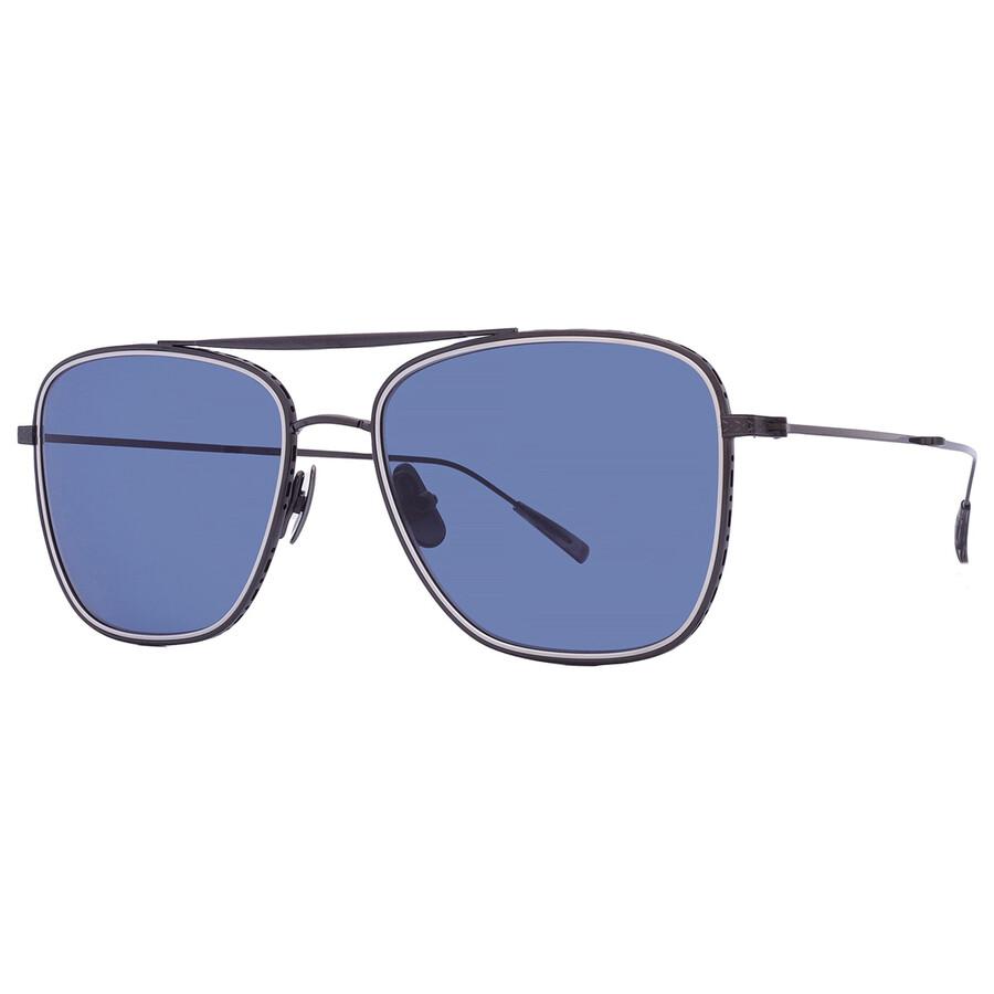 Herr. Leight Novarro S Blaue Navigator uniSex SonnenBrille Ml4024 Gm Cw Blu 55