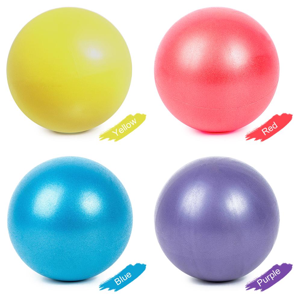 25cm Yoga Ball Anti burst Thick Stability Ball Mini Pilates Barre Physical Ball