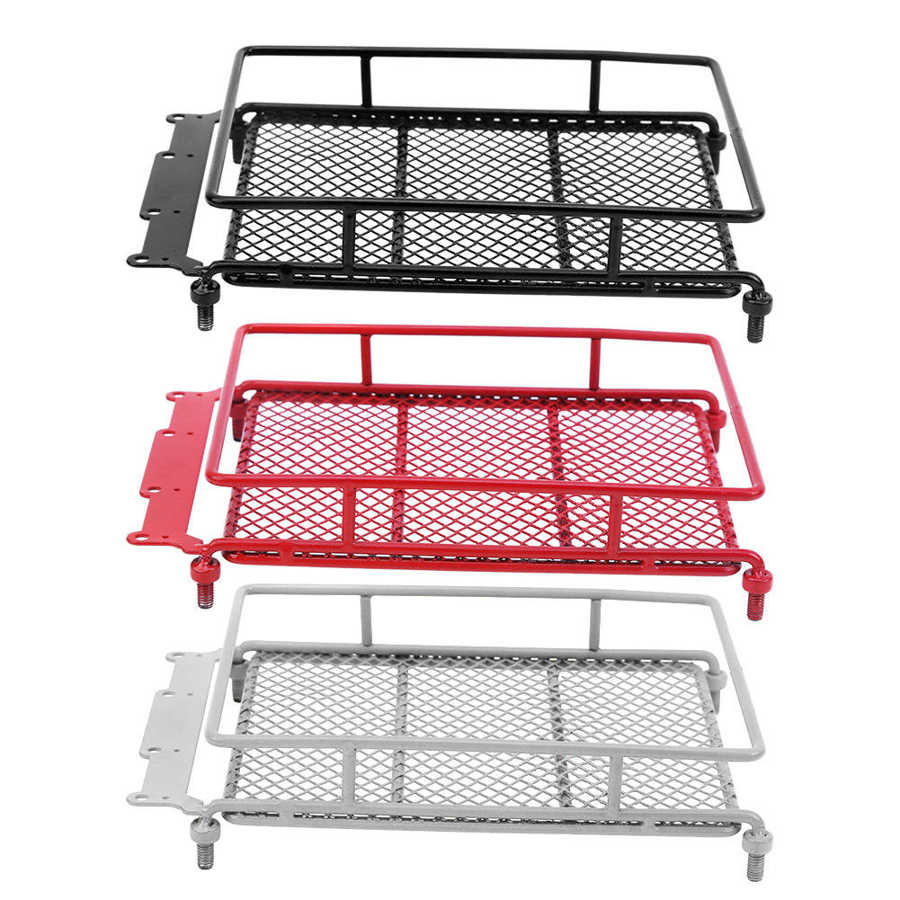 RC Metal Roof Rack Luggage Carrier with LED Light Fit for MN 1/12 RC Crawler MN90/MN90K RC Model Car Spare Parts Roof Rack