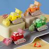Mini Excavators Fun Construction Car Toys Educational Children Cognitive Interactive Puzzle Toys Creative Excavator Toys