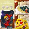 Cartoon Wendy the Good Little W-Witch Throw Flannel Throw Blanket, Lightweight Cozy, Durable Washable Cute Cool