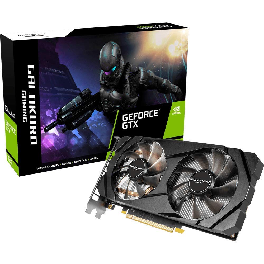 

Kuroutoshikou NVIDIA GeForce GTX 1660 Graphics Dual GALAKURO GAMING Card, 6GB, Fan, Series, GG-GTX1660-E6GB/DF