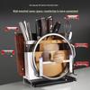miflame 304 Stainless Steel Multifunction Knife and Chopping Board Holder