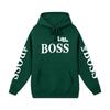 Trendy Kids' Letter Print Hoodie - 'Little Boss' Spring/Autumn Casual Sweatshirt for Boys & Girls