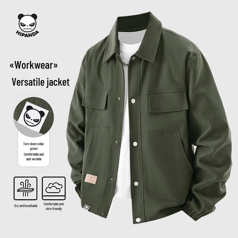 

HIPANDA Men s Casual Commuter Lapel Jacket XL