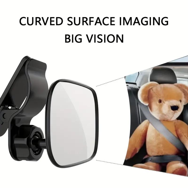 Universal Rear View Mirror for Car Seat Oblong Glass Baby Monitor Mirror Flat Lens Universal Fit Multi-Purpose Vehicle Backs Interior Mirrors6