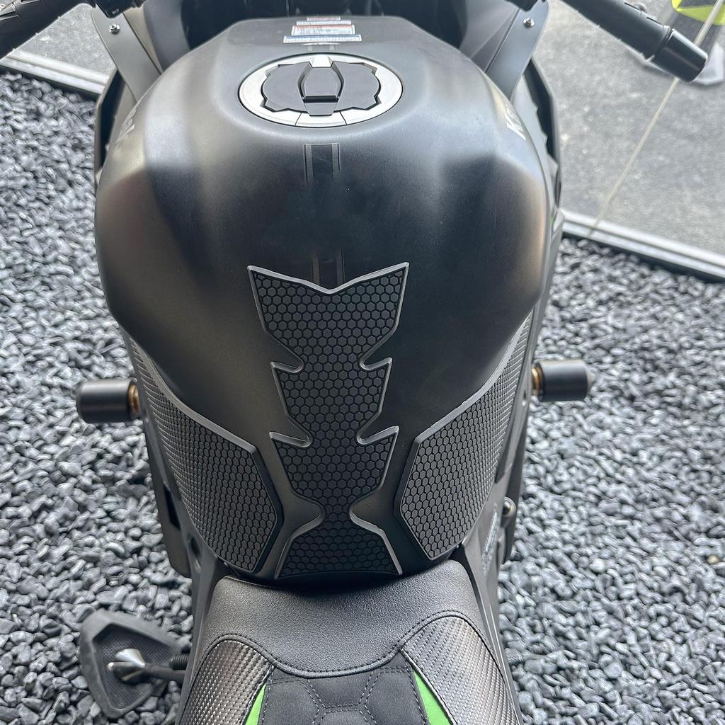 Midimttop Motorcycle Fuel Tank Pad Protection Sticker Applicable Kawasaki Ninja ZX4RR ZX4R ZX 4RR 2023 2024 2025 Tank Grip Side Decal - Models ZX-4R
