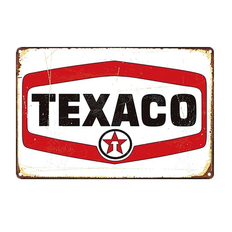 Vintage Car Gas Oil Harvest Classic Rusty Metal Sign Multi-tin Sign Garage Wall Decoration Motorcycle Repair Shop Decoration