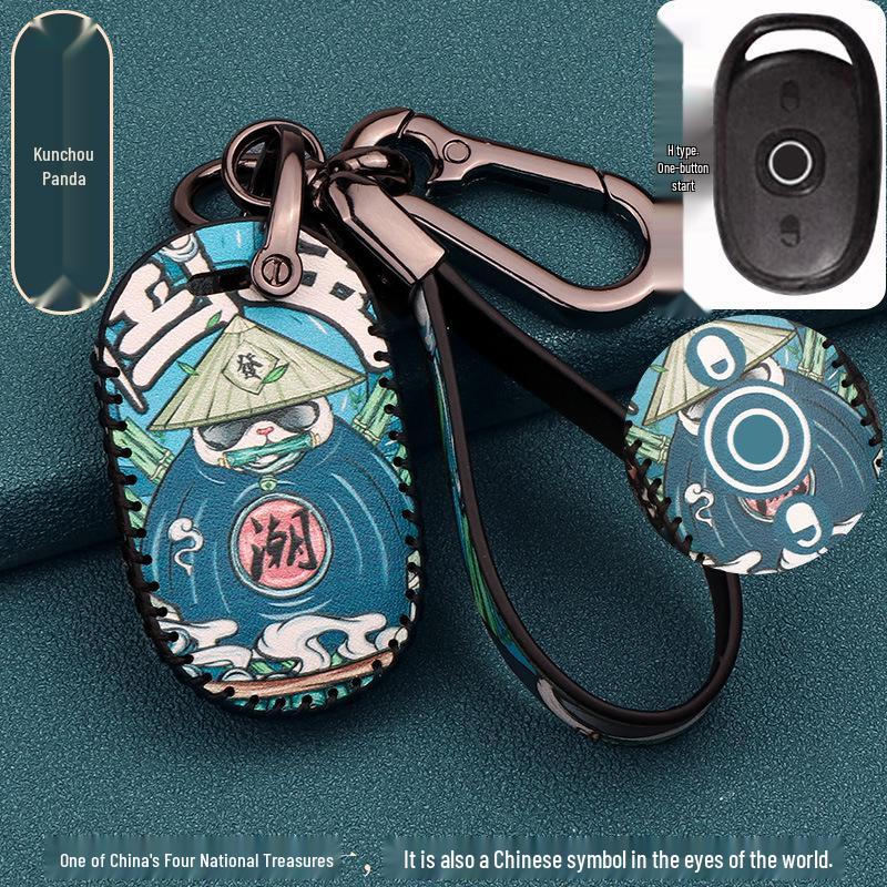 

Чехол для ключа электромобиля Emma E350 - Пряжка для защиты пульта дистанционного управления Маленькая медовая фасолька Standard