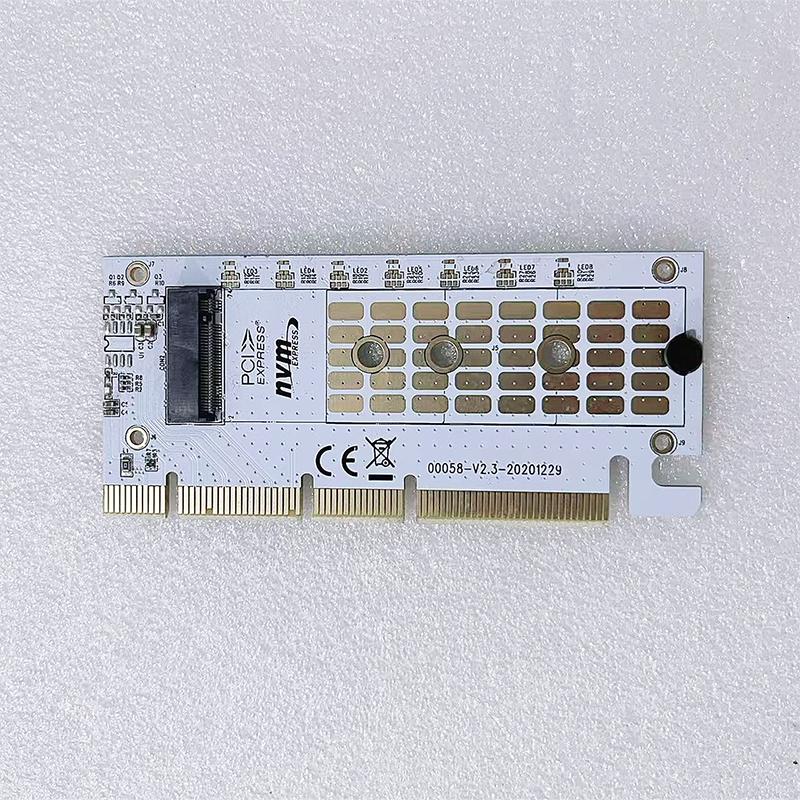 

1 шт. Адаптер-розширювач PCI-Express на M.2 для твердотільного накопичувача, карта-конвертер PCIe X1 X4 на M.2 NVMe для 2230 2242 2260 2280 SSD A2