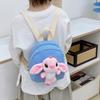 Backpack Cartoon Stitch Doll Schoolbag With Adjustable Shoulder Bags Straps