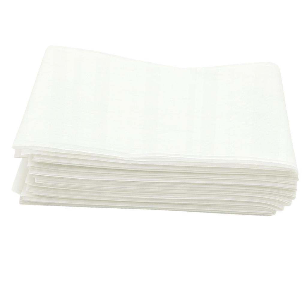 Disposable Sheet 160cm x 210cm White Nonwoven 18G 10 Pcs