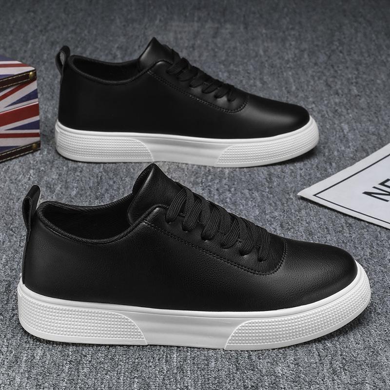 Fashion Large Size 48 Men's Leather Casual Shoes Loafers 2025 Brand Man Black Flats Shoes Versatile Lace-up Sneakers Classic Male Shoes